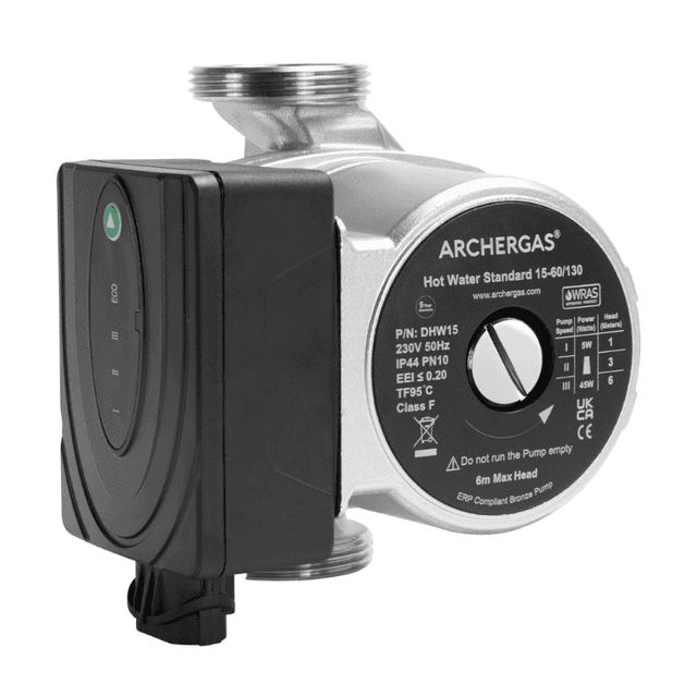 Archergas Hot Water Circulator Pump 15-60/130