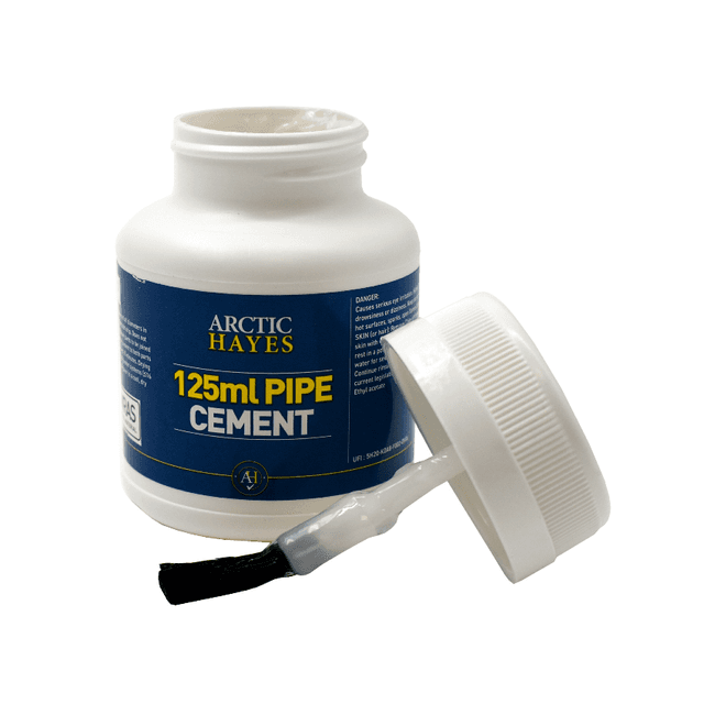 Arctic Hayes PVC Pipe Cement 125ml - PVCC125