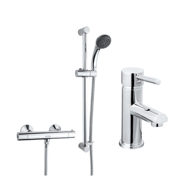 Bristan Mio Mono Basin Mixer & Zing Bar Shower Pack 1?