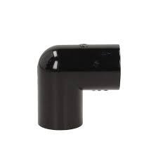Davant 21.5mm Overflow 90 degree Elbow - Black EOS05B