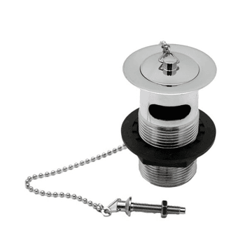 Instinct 11/4" Plug + Chain Basin Waste (Slotted) Chrome 201243INS