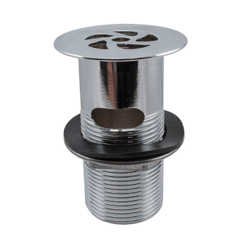 Instinct 11/4" Flush Grated Slotted Waste (Slotted) Chrome 201430INS