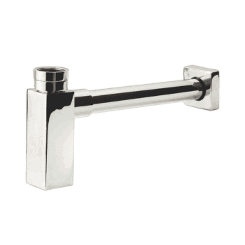 Instinct 11/4" Square Brass Bottle Trap Chrome 202163INS