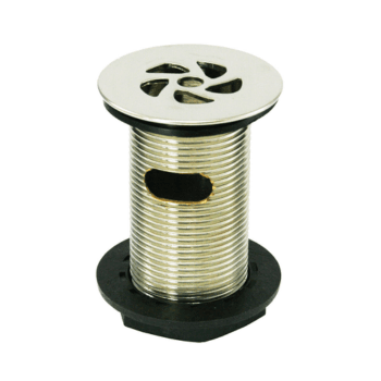 Instinct 11/4" Flush Grated slotted Waste (89mm Tail) B/Nickel 203429I