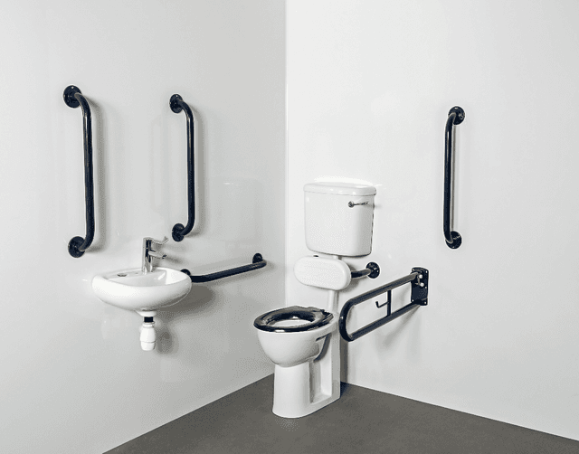 Instinct DOCM Pack - Low Level, Basin (2TH), Rails & Seat - Dark Blue