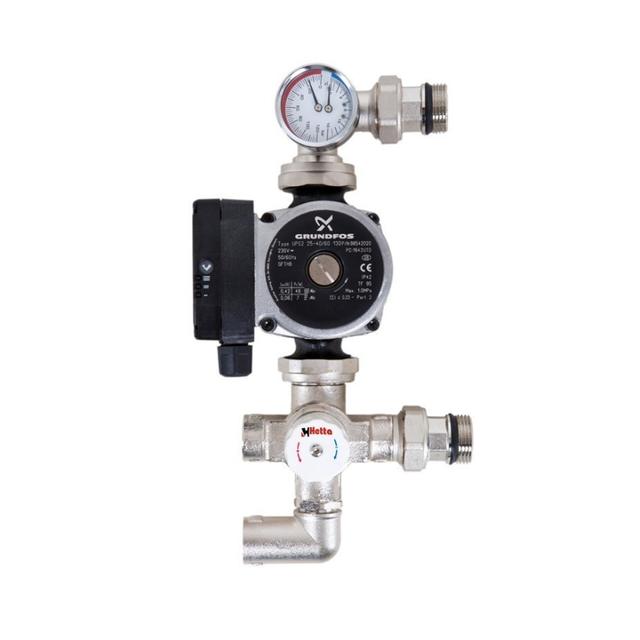 Hetta Manifold Control Pack c/w Grundfos Pump & Blending Valve
