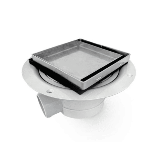 Impey Wetroom Tiled Floor Drain Gravity - Horizontal - Tiled Insert