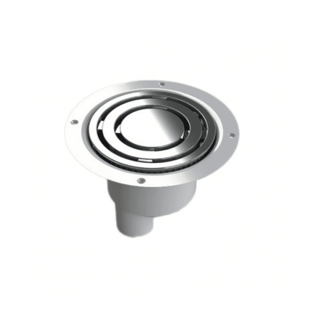 Impey Wetroom Vinyl Drain Gravity Vertical - Chrome Top