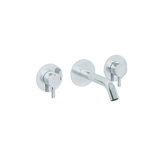 Instinct Azerley Wall Mounted Bath filler Chrome INSAZWBFC