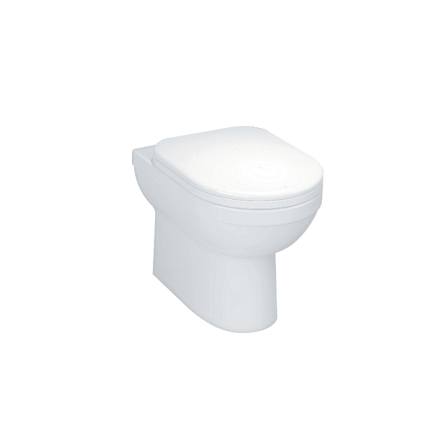 Instinct Della Standard Height Short Projection BTW Pan White INSDE012