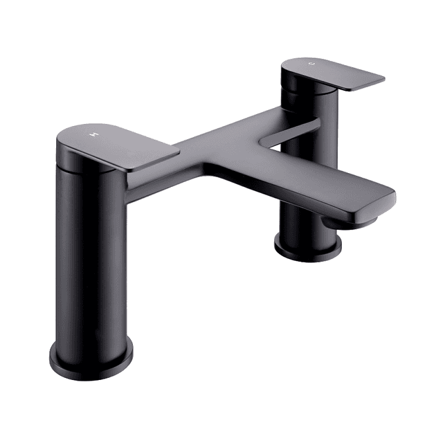 Instinct Keal Bath Filler Matt Black INSKEBFMB