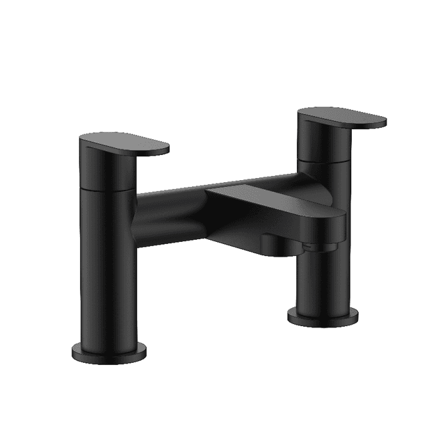 Instinct Tulla Bath Filler Matt Black INST-TUL-BF-BL