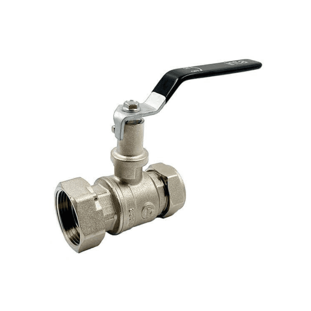 Inta 1" Female Swivel X 28mm Extended Lever Ball Valve