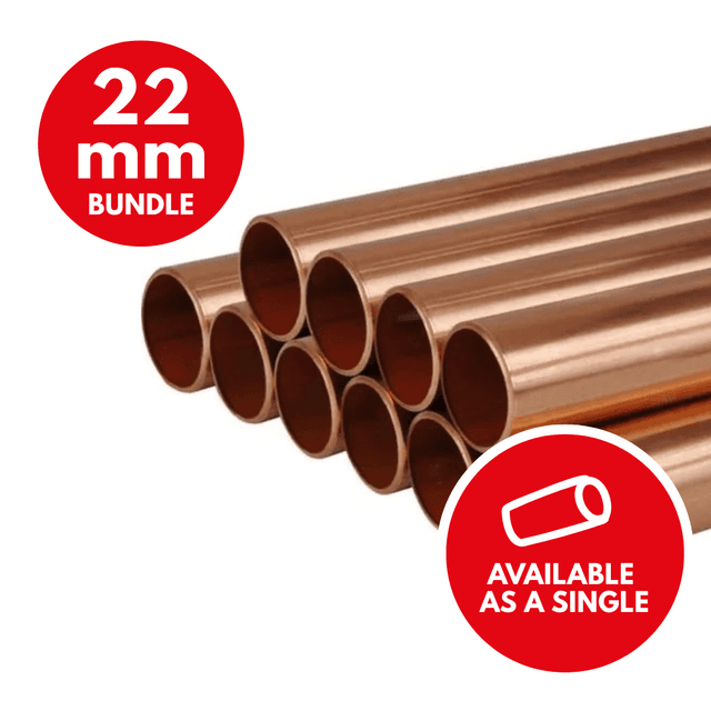 Lawton 22mm TX Copper Pipe 30m Bundle TX0223
