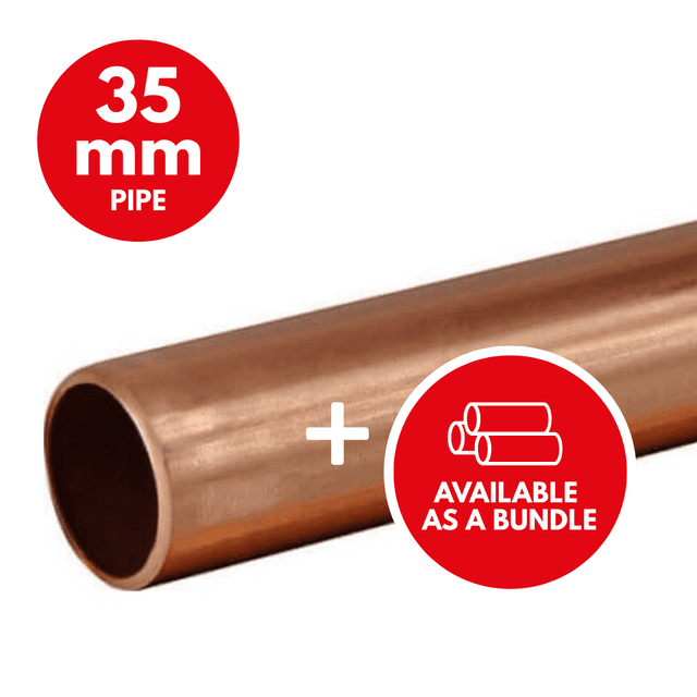 Lawton 35mm TX Copper Pipe 3m Length