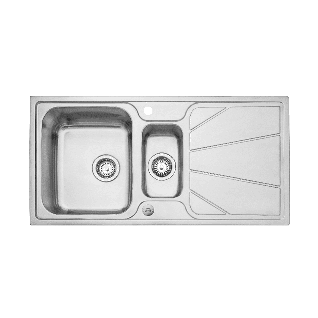 Leisure Nimbus 1000x500 1.5 Sink Stainless Steel NIM1052/