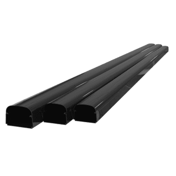 Thorsys Renew 135mm Line Trunking 2m Black RNTSB135-LT2M