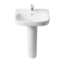 Roca Optica (Debba) 1th 550mm Basin & Ped Pack To Go Z323990001 Image 1
