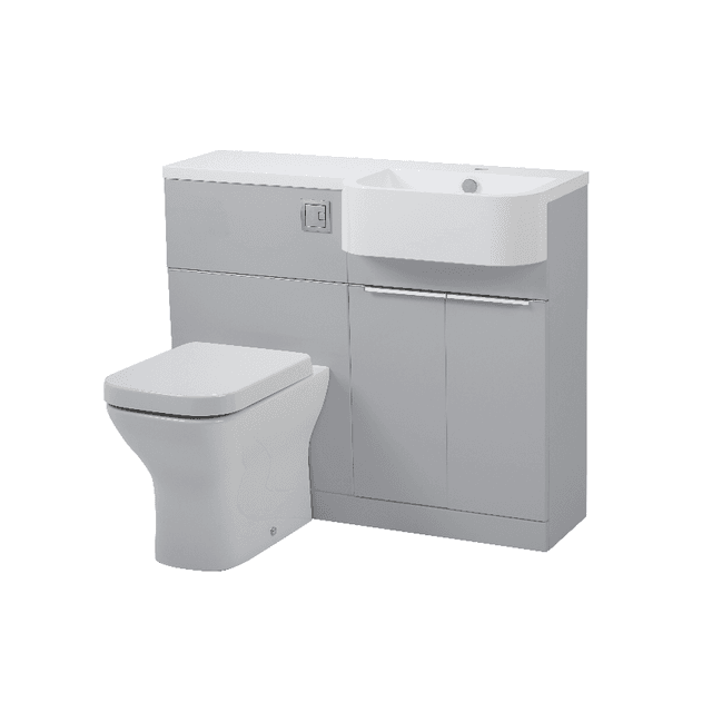 Instinct Keros 1000mm BTW F/S Semi C'top Unit (RH) - Gloss Light Grey