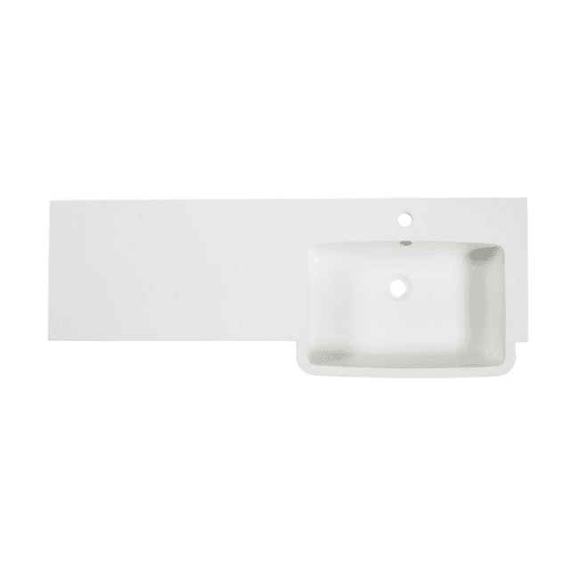 Instinct Keros 1200mm Isocast Basin Right Hand White INSKE12BR