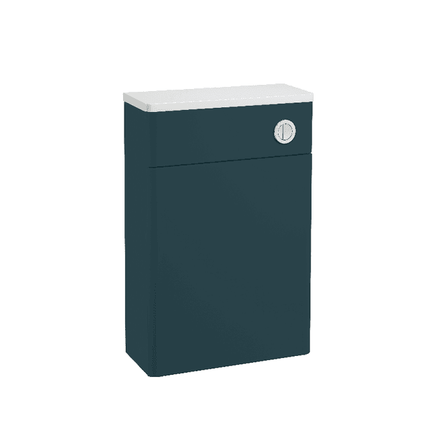 Instinct 560mm Curved Edge Back To Wall WC Unit - Dark Blue