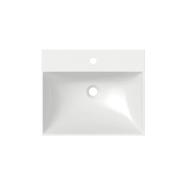Instinct Espada 500mm Ceramic Basin 1TH White INST041401