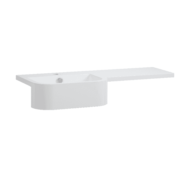 Instinct Keros 1000mm Isocast Basin Left Hand White INST049086
