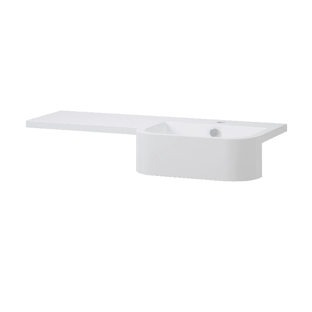 Instinct Keros 1000mm Isocast Basin Right Hand White INST049087
