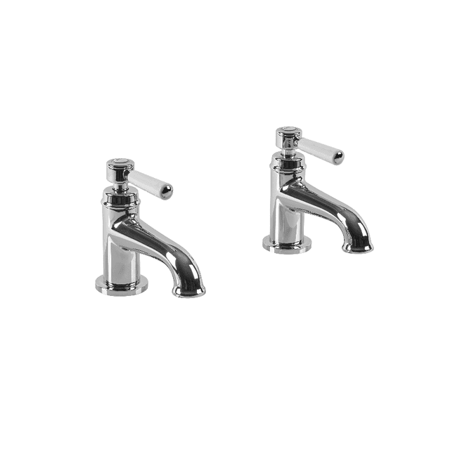 Instinct Hemsworth Lever Basin Taps (Pair) Chrome 10001