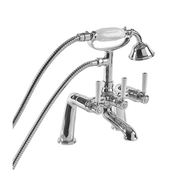 Instinct Hemsworth Lever Bath Shower Mixer + Kit Chrome 10006