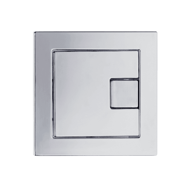 Instinct Nuance Square Dual Flush Button Chrome INST13003