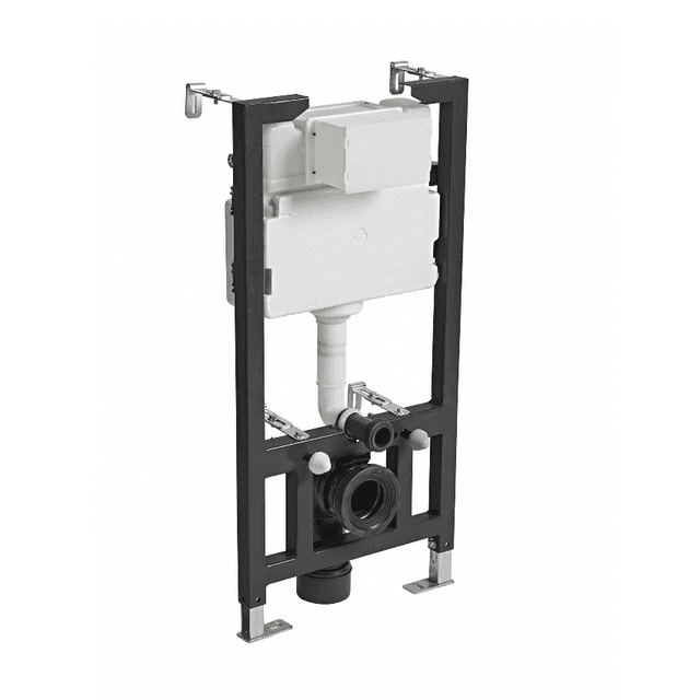 Instinct 1000mm Wall Hung Frame + Cistern Black INST13015