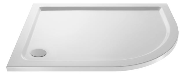Nuie 1000x800 Offset Quadrant Tray RH NTP109