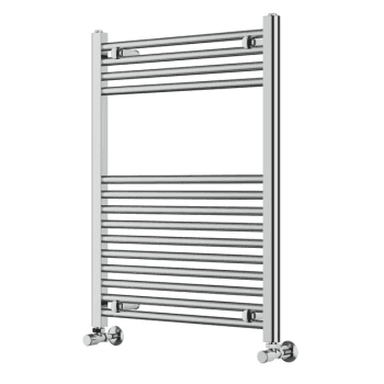 Instinct 600 x 800mm Chrome Straight Towel Rail 22mm PHGT080-60CP