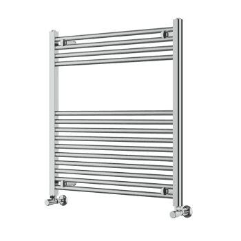 Instinct 750 x 800mm Chrome Straight Towel Rail 22mm PHGT080-75CP
