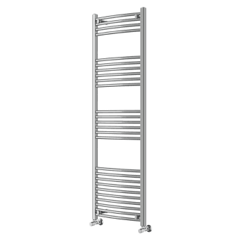 Instinct 500 x 1600mm Chrome Curved Towel Rail 22mm PHGT160-50CPCV