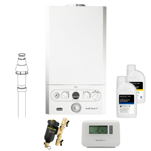 Ideal Instinct 24kW Vertical Flue Value Pack+ Image 1