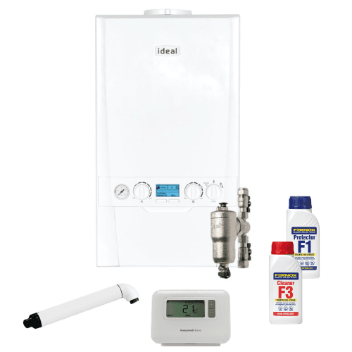 Ideal Logic Max 24kW Horizontal Flue Value Pack+