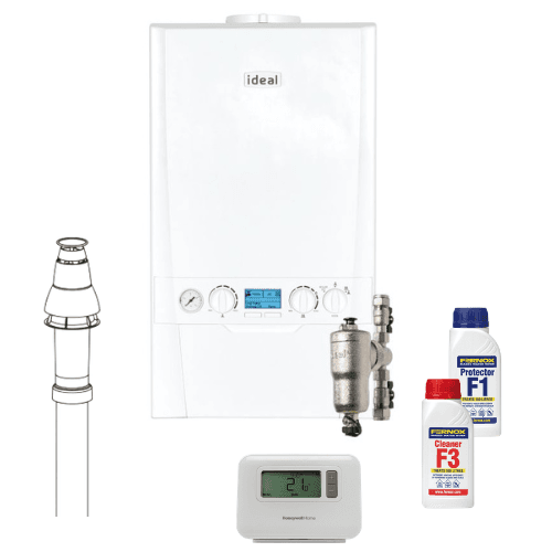 Ideal Logic Max 30kW Vertical Flue Value Pack+