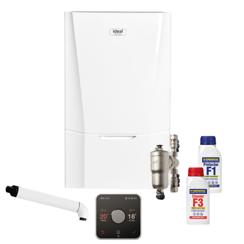 Ideal Vogue Max / Hive V4 32kW Horizontal Flue Value Pack+ Image 1