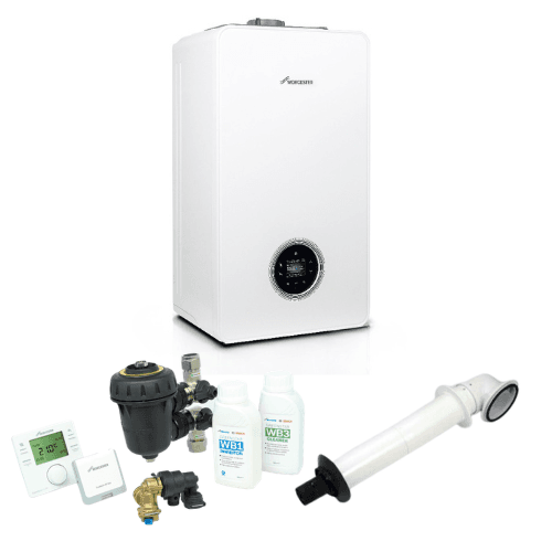 Worcester Greenstar 4000 25kW Horizontal Flue Value Pack+