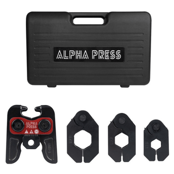 AlphaPress Angled Pivot Jaw Set 15-28mm M Profile AP-ANG-1528M Image 1