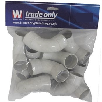 Davant 32mm Swept Bend (Single) PWSB32WB Image 1