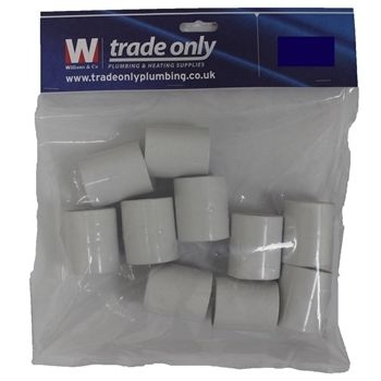 Davant 32mm Straight Connector (Single) PWC32WB Image 1