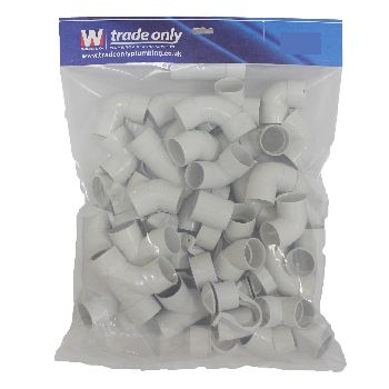 Davant 40mm Mixed White Fittings (50 pack) Image 1