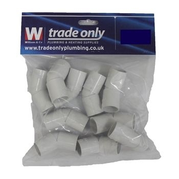 Davant 21.5mm Overflow 45 degree Bend (Single) EOS06W Image 1