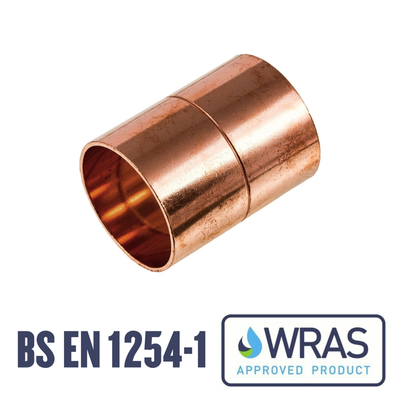 Endfeed 35mm x 1 1/4" Metric - Imperial Coupling EC11MI-35G Image 1