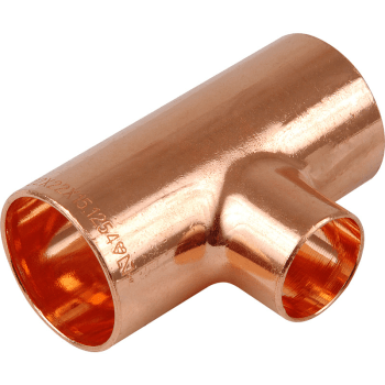 Endfeed 28 x 28 x 22mm Reducing Tee EC31-282822 Image 1