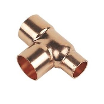 Endfeed 35 x 22 x 35mm Reducing Tee EC31-352235 Image 1