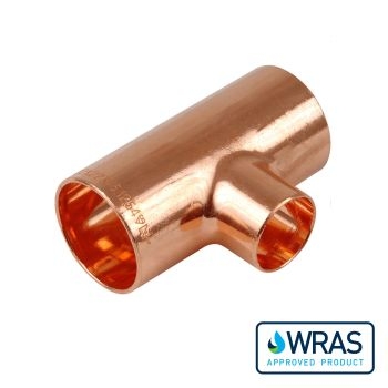 Endfeed 35 x 35 x 22mm Reducing Tee EC31-353522 Image 1